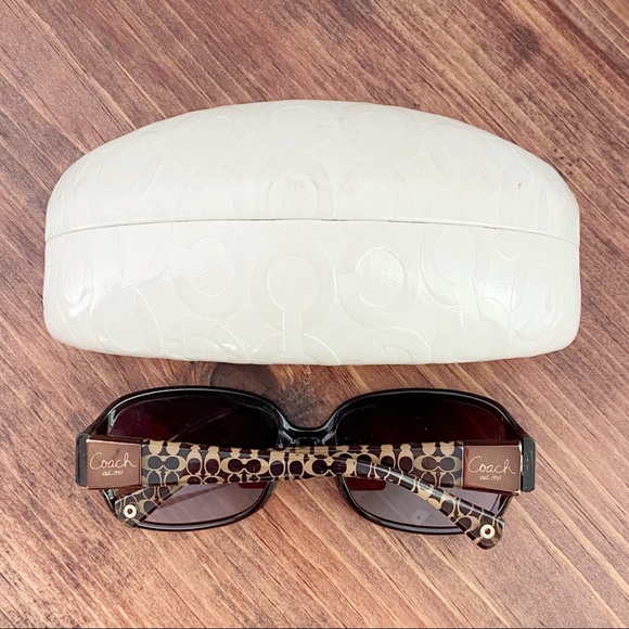Coach Accessories - COACH Sunglasses S3002 Brown w/Case - Used #0048